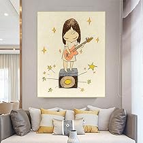 奈良美智 guitar girl ポスター Amazon.co.jp: 奈良美智 ポスター Yoshitomo Nara Guitar Girl